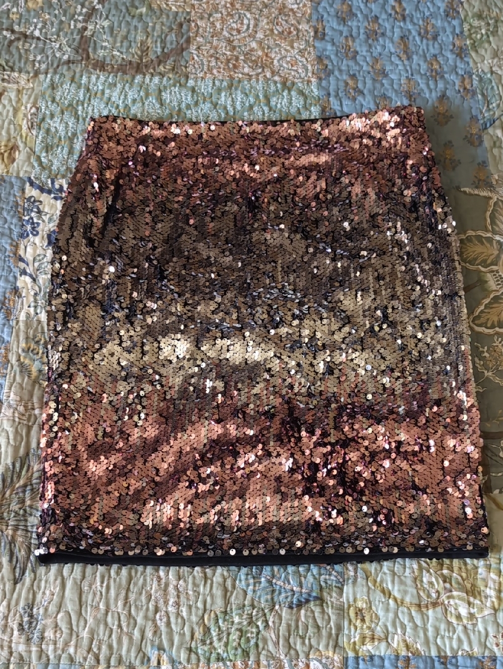 NWT Forever 21 Sequin Skirt Sz OX